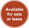 Available for sale or lease